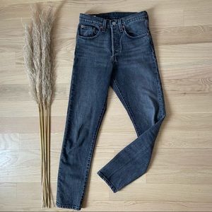 Levi’s 501 | Washed black jeans | size 26